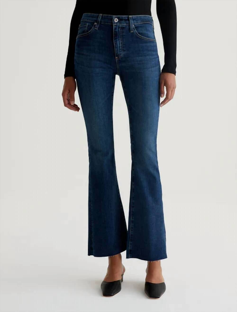 NEW AG JEANS farrah boot cut jeans in kindling